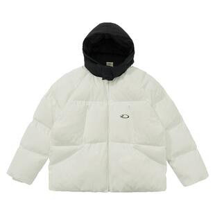 Mentmate 2W 秋冬韩国撞色连帽棉衣 男女手塞棉羽绒棉服面包服