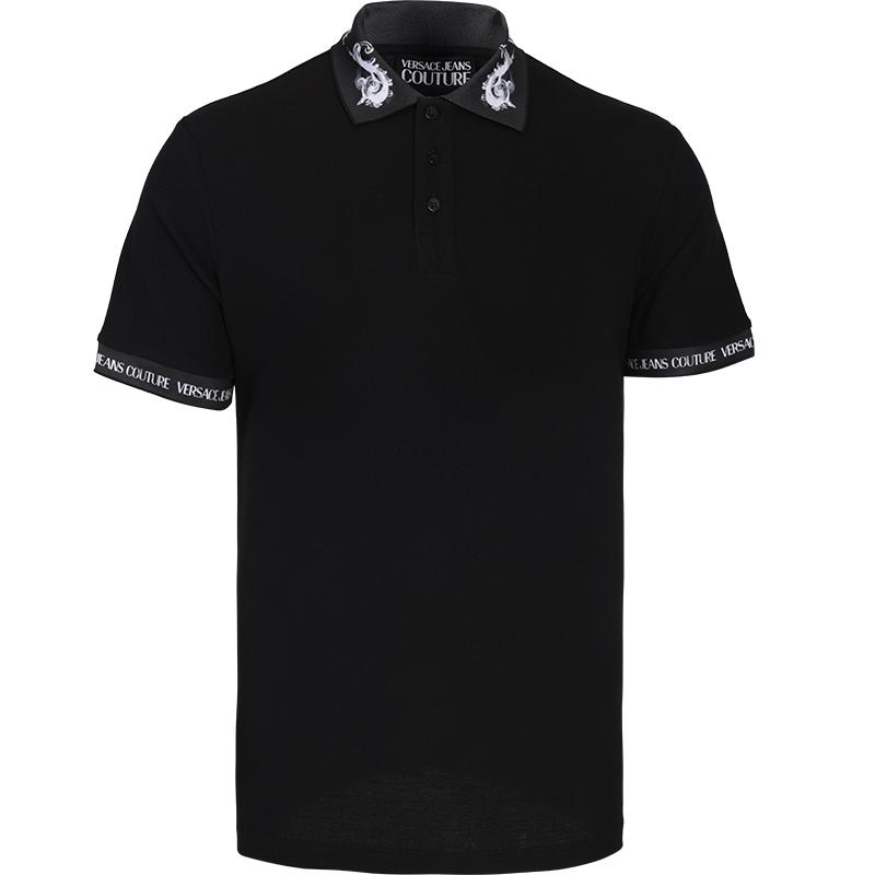 【自营】Versace/范思哲夏季男士POLO衫商务休闲舒适气质短袖