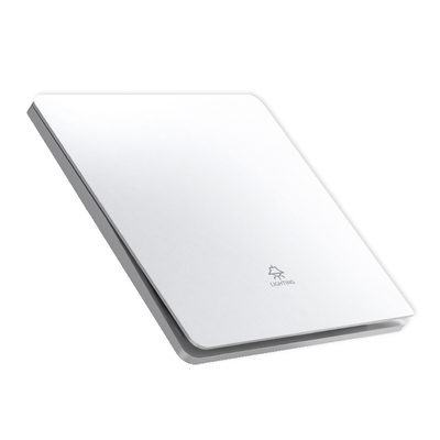 国际电工奶油风哑光超薄开关插座