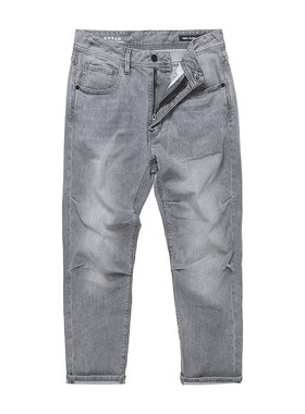 ABLE JEANS【直筒滑板裤】新款男士薄款直筒宽松水洗牛仔裤