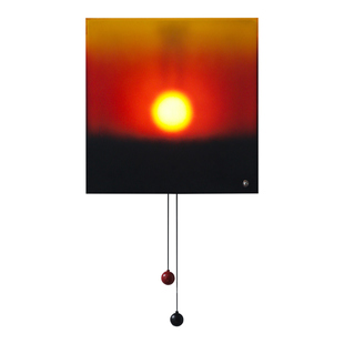 卧室床头壁灯客厅背景墙壁灯玄关过道装饰灯具创意夕阳效果墙灯