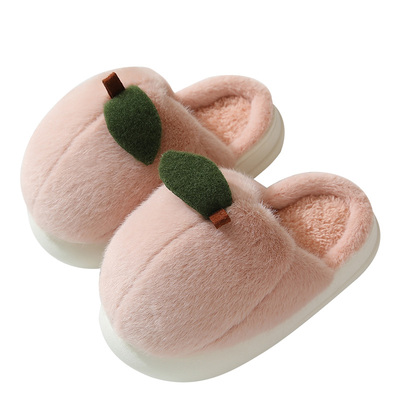 加厚保暖儿童棉拖鞋可爱秋冬
