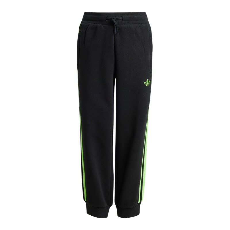 adidas阿迪达斯男小童三条纹运动休闲长袖套装JX0546