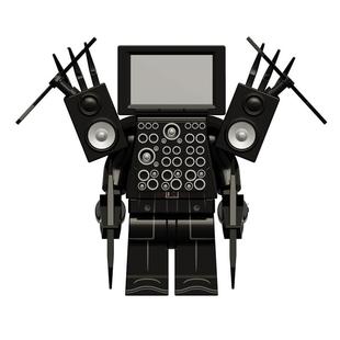 泰坦监控人VS摄像马桶人仔电视人3.0Gman4.0天文主宰拼装积木玩具