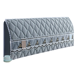 床头罩套软包加厚高档全包床头罩床头套新款通用床靠背罩套布夹棉