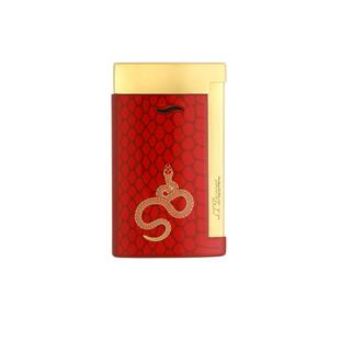 【自营】S.T.Dupont法国都彭Slim7生肖蛇纹打火机防风都澎正品