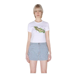 设计师品牌 IMMI 女士LAURA BURKE印花修身T恤 300124