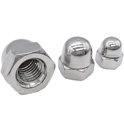 不锈钢公制美制盖型螺母DIN1587