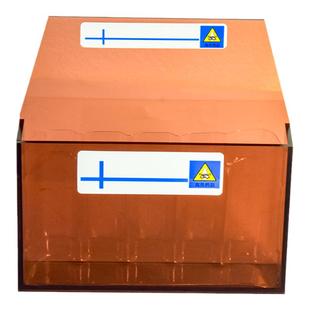 医用针剂避光盒抢救车便携小型密封注射药剂透明分类整理收纳药盒