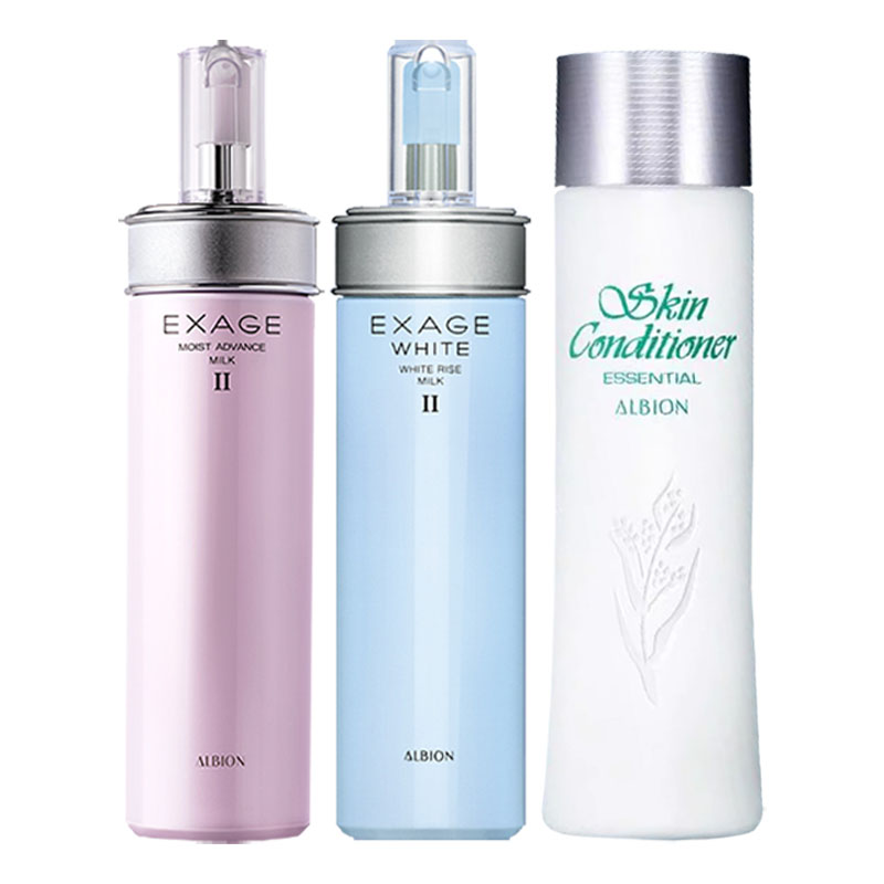 奥尔滨澳尔滨焕白健康水水乳精华保湿乳液套装油皮护肤品渗透乳ml