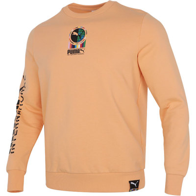 Puma/彪马正品春季新款男子简约休闲印花圆领卫衣 INTL 531416-36