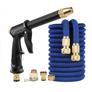 高压洗车水枪家用水抢伸缩水管软管冲刷车神器机喷头洗车喷头套装