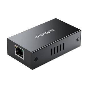 胜为百兆千兆标准PoE中继器隔离型国标一分二一分四一拖二防水型交换机摄像头网络中继器延长CPOEZ12/CPOEG12