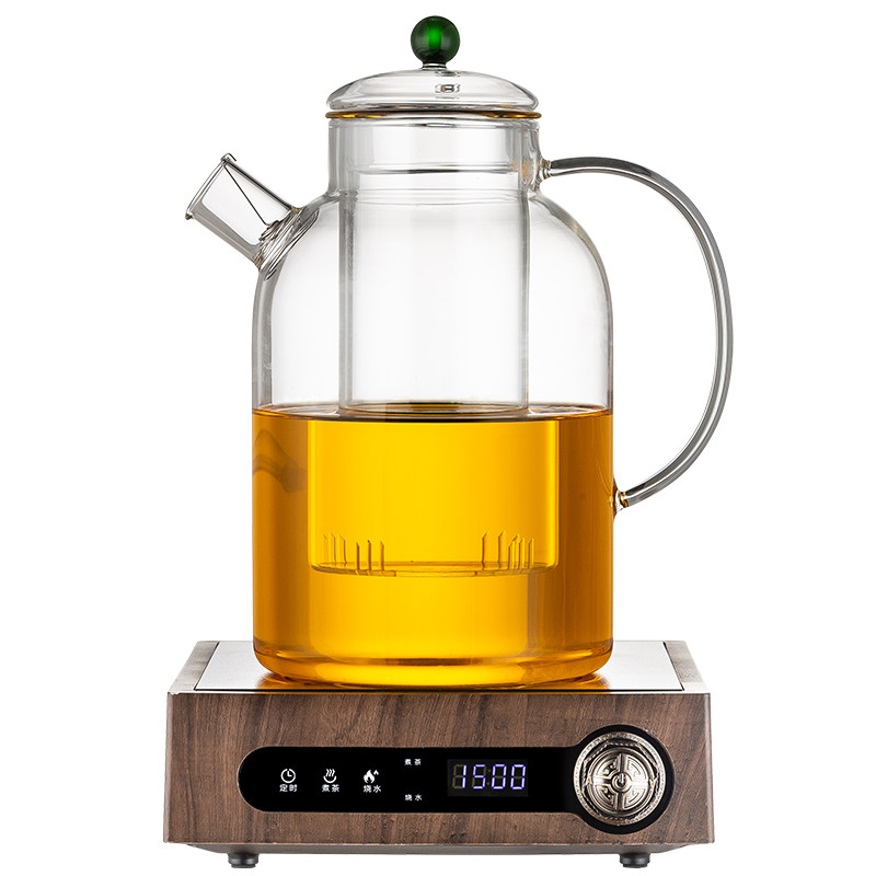 电陶炉专用养生壶耐高温煮茶壶加厚大容量全玻璃烧水壶煮花茶器