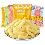 原切香脆薯条鲜切薯片蜂蜜黄油脆土豆条解馋休闲零食品小吃大礼包