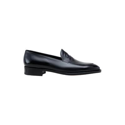 【臻贵典藏】JOHN LOBB 男士BILL黑色皮鞋小牛皮固特异乐福鞋
