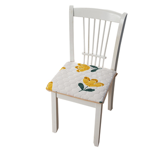 毛绒加厚可拆洗坐垫凳子椅子垫办公室久坐餐椅垫屁垫学生座椅家用