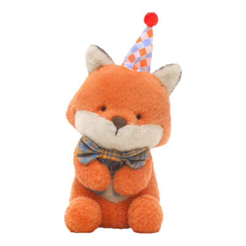 捉趣小狐狸玩偶女孩生日礼物公仔