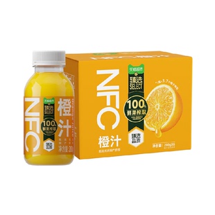 【臻选消暑季专场】猫超臻选100%鲜果榨汁NFC橙汁清爽解腻果汁饮