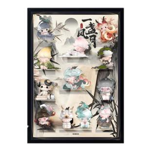 KGBOX用于POPMART泡泡玛特DIMOO一盏风月亚克力展示盒透明收纳盒