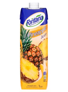 塞浦路斯果汁饮料1L盒橙汁苹果汁