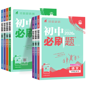 初中必刷题九年上册语文数学