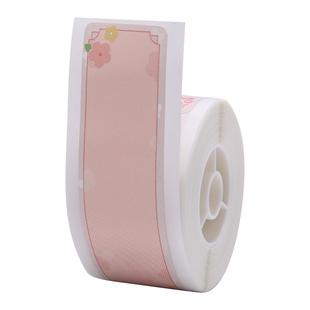 精臣D101食品标签价签烘焙贴纸蛋糕茶叶罐复古包装盒封口贴封签圆形口味贴防水防油热敏三防不干胶标签打印纸