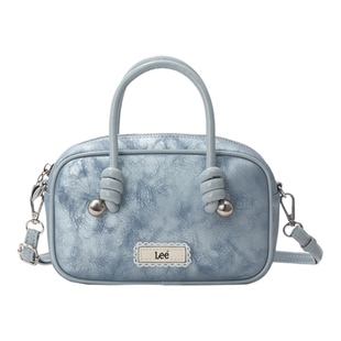 Lee女迷你波士顿保龄球包手提包单肩斜挎包可爱少女化妆包手机包