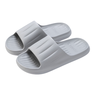 浴室防滑拖鞋男士室内家居踩屎感2025新款洗澡家用一字凉拖鞋女夏