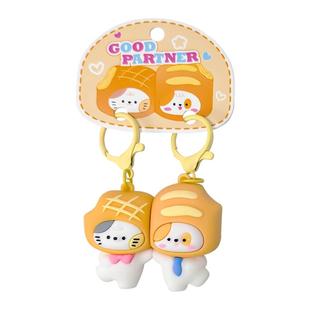 钥匙扣2025年新款小挂件车环圈书包创意可爱精致女生饰品书包链子