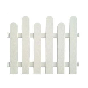 户外塑料栅栏围栏室内隔断白色庭院篱笆护栏室外花园花坛栏杆围挡