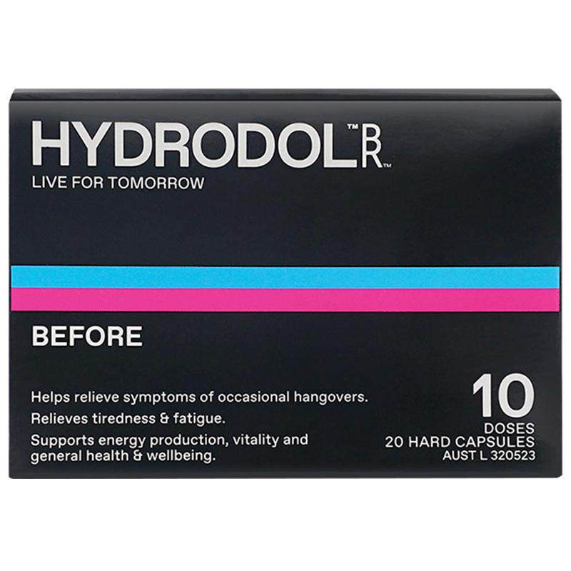 hydrodol澳洲进口氨基酸解酒神器不醉快速醒酒片酒前防宿醉20粒