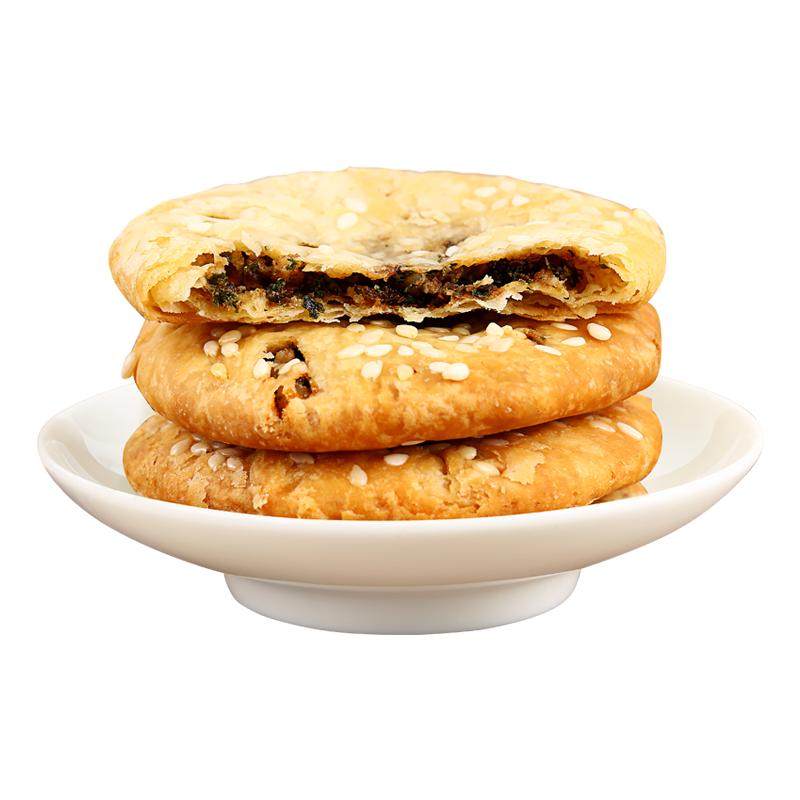 超港安徽特产薄金脆梅菜扣肉烧饼