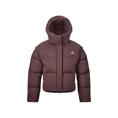 伯希和25新款女士短款鹅绒羽绒服