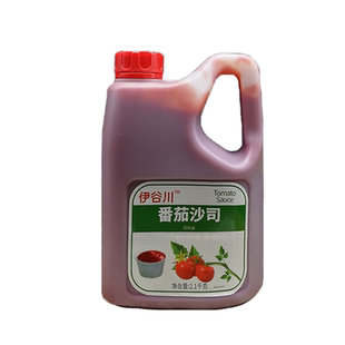 伊谷川番茄沙司2.1kg 薯条 汉堡醮酱寿司 手抓饼 调味酱