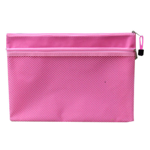 手提拉链袋帆布A3/A4/A5试卷袋科目袋书本收纳袋票据8K文件资料袋