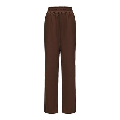 Roast Lucky 美式直筒棕色休闲卫裤cleanfit微喇叭宽松百搭长裤