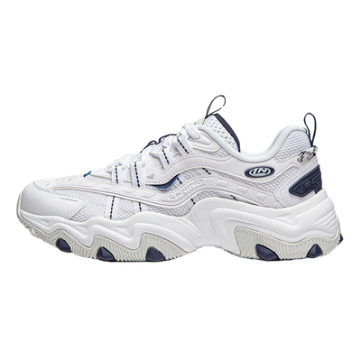 李宁猫爪加绒增高女款老爹鞋