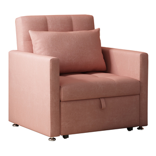 沙发床折叠两用2025新款 单人80厘米宽小户型网红款1米2阳台休闲