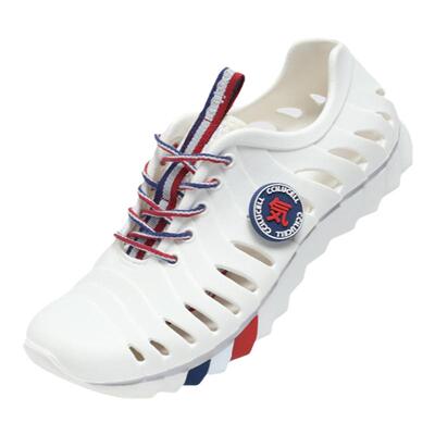 ccilu驰绿奥运新款系带洞洞鞋男包头凉鞋情侣女沙滩鞋溯溪鞋