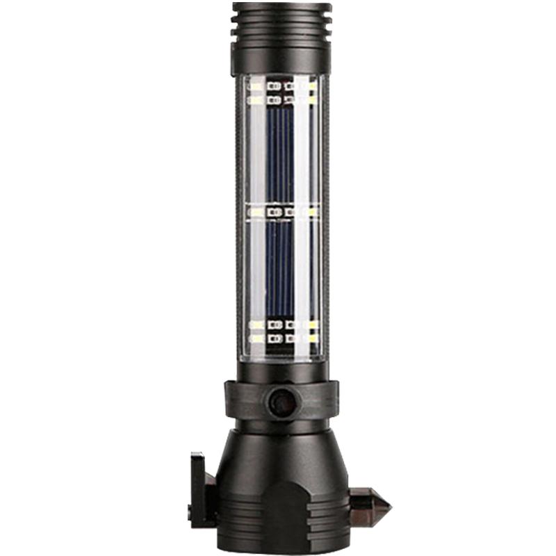 汽车安全锤应急破窗器多功能强光手电筒车载逃生锤 防身便携 充电