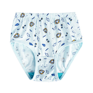 AB内衣专柜正品100%纯棉印花儿童抗菌三角裤男童短裤宝宝内裤T092