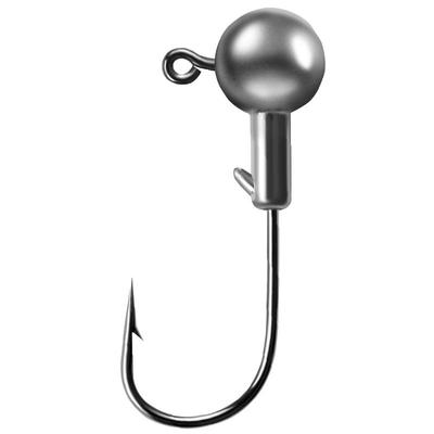 4倍加强路亚铅头钩50枚罐装