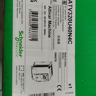 议价施耐德变频器 ATV320U40N4C维修