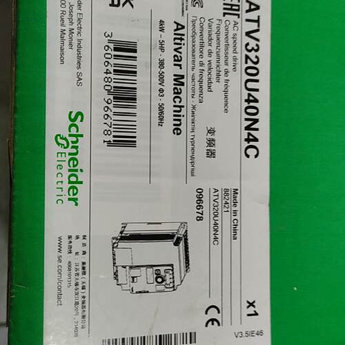 议价施耐德变频器 ATV320U40N4C维修