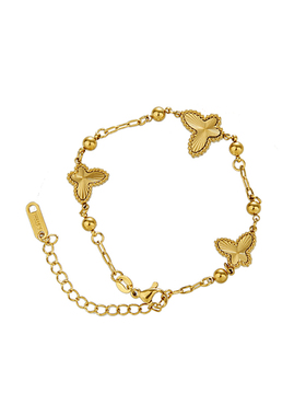 新中式钛钢不掉色蝴蝶手链百搭