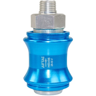 原装亚德客正品手滑阀滑动开关手推阀泄气阀HSV06 08 10 15 20 25