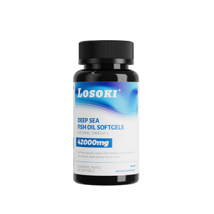 losoki深海鱼油软胶囊乐斯可omega3男女dha成人epa欧米茄3正品