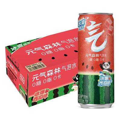 元气森林蔗糖分低碳酸饮料