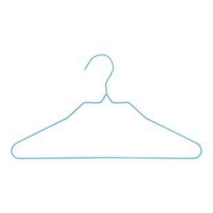 象太郎衣架家用不鼓包加粗铁衣撑晾衣服架加宽38CM衣挂晒挂宿舍用